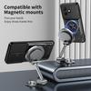 KEYSION Magnetic Phone Case for HONOR X8d Slide Camera Protection Upright Kickstand 360°Ring Shockproof Back Cover for Honor X8d