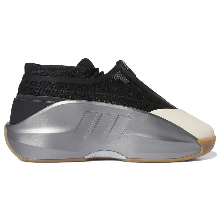 adidas Baskets unisexes Crazy IIInfinity Silver Argent-Métallique Core-Noir Crème-Blanc IE7687