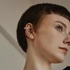 Pebble Earcuff Silver