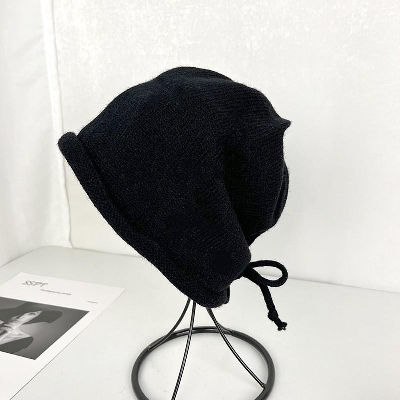 Knitted Hat Children's Winter Retro Hat Bag Hat Warm Ear Protector Wool Hat