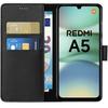 Case for Xiaomi Redmi A5 4G (EU Version) - Black Wallet with Magnetic Flap and Card Storage Phonillico®
