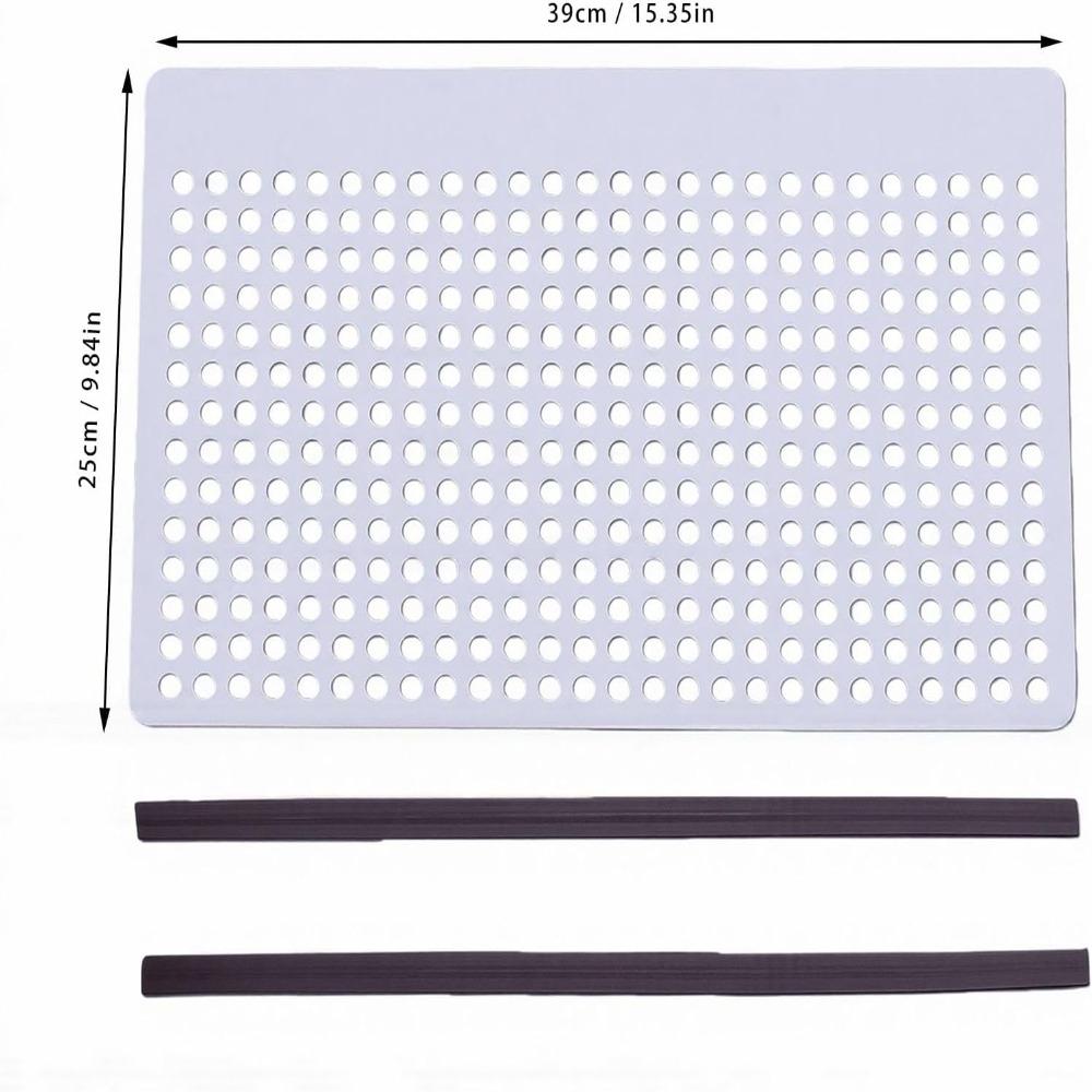 Magnetic Pool Skimmer Guard White Pool Skimmer Screen Durable Skimmer Basket Protector