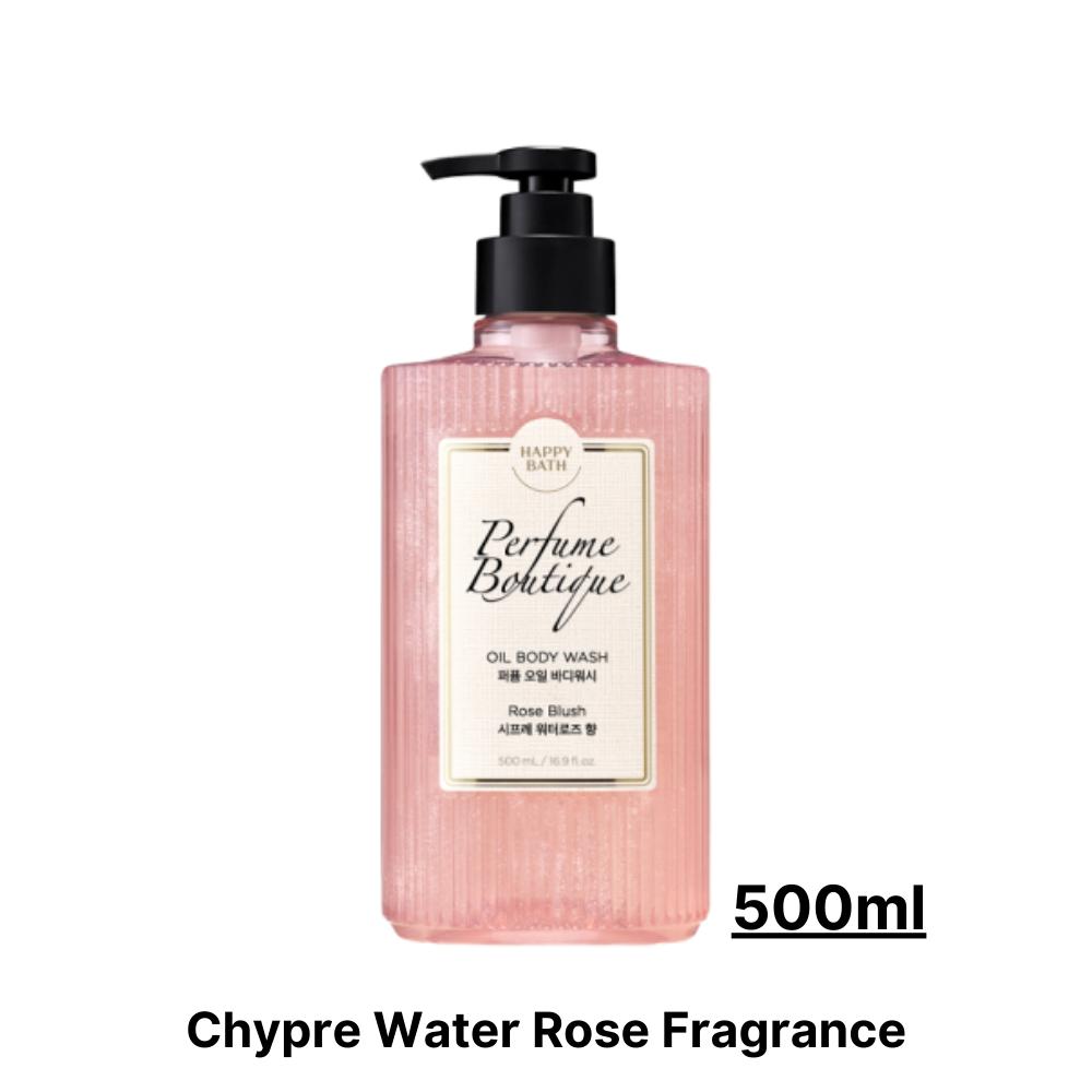 HAPPY BATH Parfüm-Boutique Öl-Duschgel 500 g 3Tpye