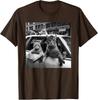 Grappige Gangster Katten Straatontwerp Grappige Gangster Kat Unisex T-shirt Unisex T-shirt