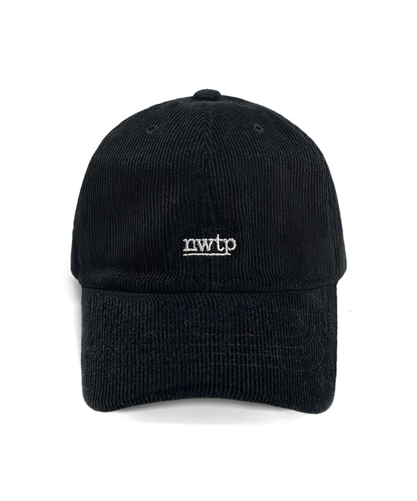 Nyuteib Oversized Corduroy Ball Cap - Black