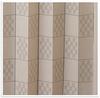 Cloth Shop Nunoya Noren Curtain, Accordion Style, Stylish, Scandinavian, Modern Room Divider [100cm Wide X 250cm Long, MM-Checkered Beige]