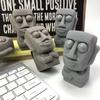 New Funny Easter Squeezing Blowout Rock Man Fidget Toy Vent Sloth Hide Seek Stress Doll Stress Busting Kids Interesting Gift