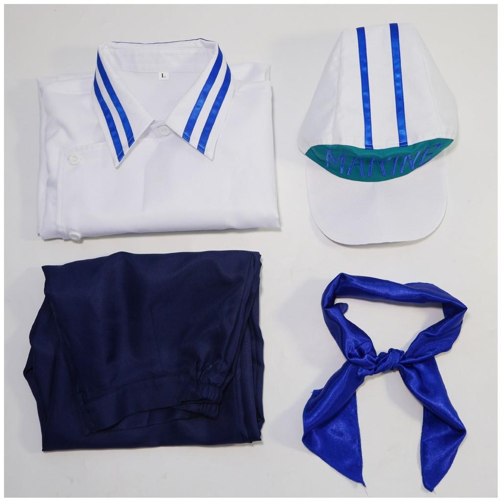 One Piece Cosplay Kostüm mit Polyester-Mischung für Anime Rollenspiel