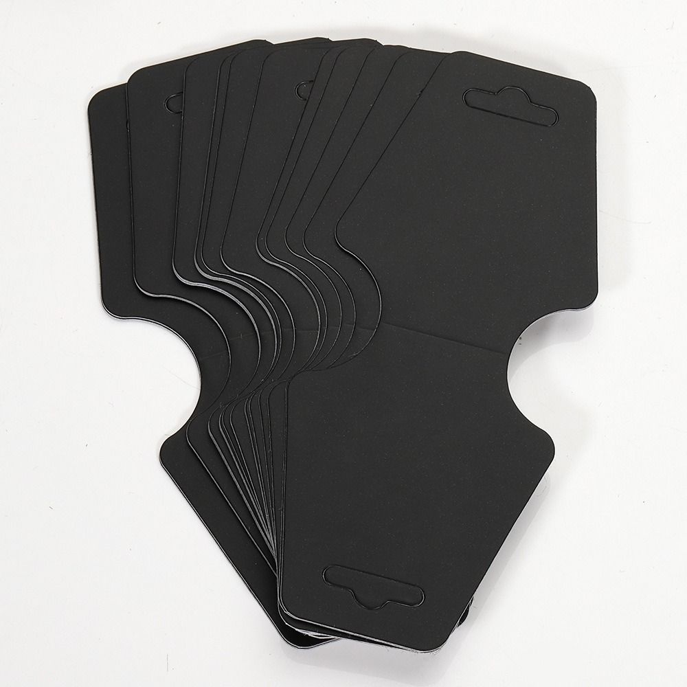 50PCS Accessories Jewellery Packing Card Paper Hanging Blank Tag Fashion Display Holder Cardboard