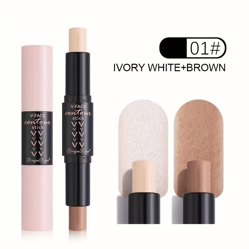 Dual-Ended Contour Stick Double End Stick Matte Nose Shadow Profile Highlight And Highlight Dual Purpose Shadow Pen