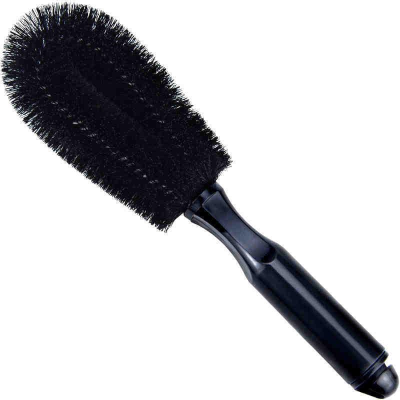 "Car Tire & Wheel Cleaning Brush for Steel Rims"