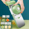 Multifunctional Vegetable Cutter with 45721 Blades Portable Mandoline Slicer Fruits Cheese Shredder Chopper Slicing
