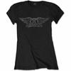 Aerosmith Vintage Logo Ladies Fitted Tee Licensed Band Merch T-shirt unisex