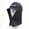 [ATMORE] Coole zomerpet met UV-bescherming en zonnebescherming (Zwart)