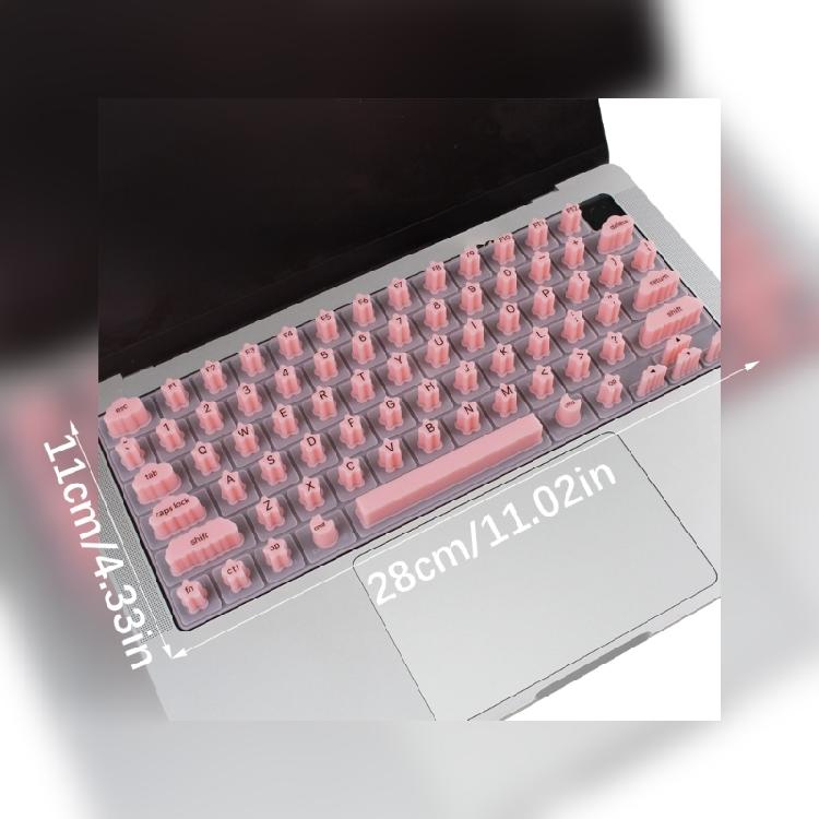Scratch Resistant Waterproof Manicure Keyboards Protectors for 14 Silicone Cover Easy to Clean