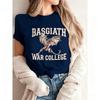 Basgiath War College Drachenreiter T-Shirt Fantasy Buch Vierte Schwinge Tee Damen Herren Vintage Grafik Lässig Baumwolle Kurzarm Oberteil