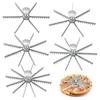 5/6/7/8/10/12 Cut Pie Marker Aluminum Alloy Guideline And Portion Divider Cake