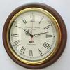 Wooden Wall Clock, Handmade Wall Clock, Home, Office Decor Antique-Style Wall Clock 40.64 Cm Round In Size