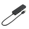 4 Port USB3.0 Hub High Speed 5Gbps Ultra Langlebig Schwarz USB3.0 4 Ports Hub USB Hub Multiport Adapter