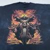 Vintage Skull Squadron Shirt Mens 3XL Grim Reaper Biker Flame Skeleton 2007 Tee
