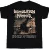 Demolition Hammer Epidemic of Violence T-shirt Tops Tee Cotton Black Men S To 4XL