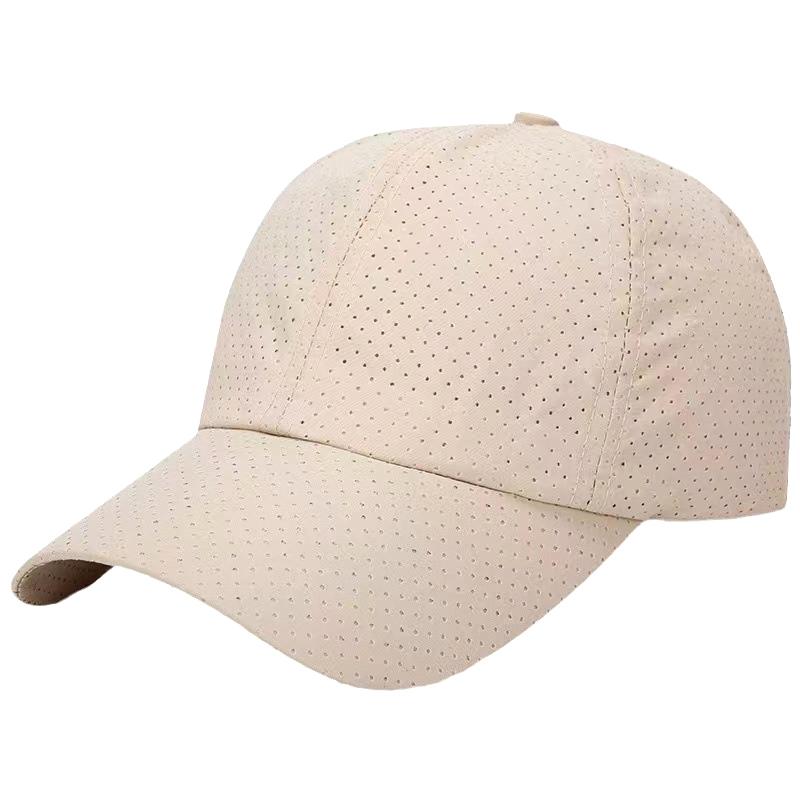 New Summer Men Women Snapback Quick Dry Mesh Baseball Cap Sun Hat Bone Breathable Hats Adjustable Outdoor Hat