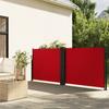 Vidaxl Retractable Side Awning, Red, 140 X 600 Cm