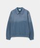 UNIFORM BRIDGE Half Zip-Up Pocket Sweatshirt Blue
