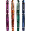 Majohn M800 Fountain Pen Resin Ink Pens With Golden Clip 0.5mm F Nib Business Office School Writing Supplies Stationery Gift Pen