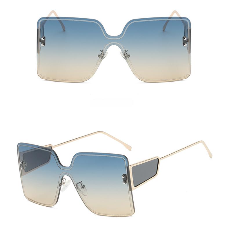 MePanda Unisex מקשה אחת אנטי אולטרה סגול משקפי שמש טרנדים אישיים, UV400.