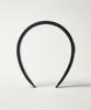 Satur (W) Crest Logo Hairband Charcoal