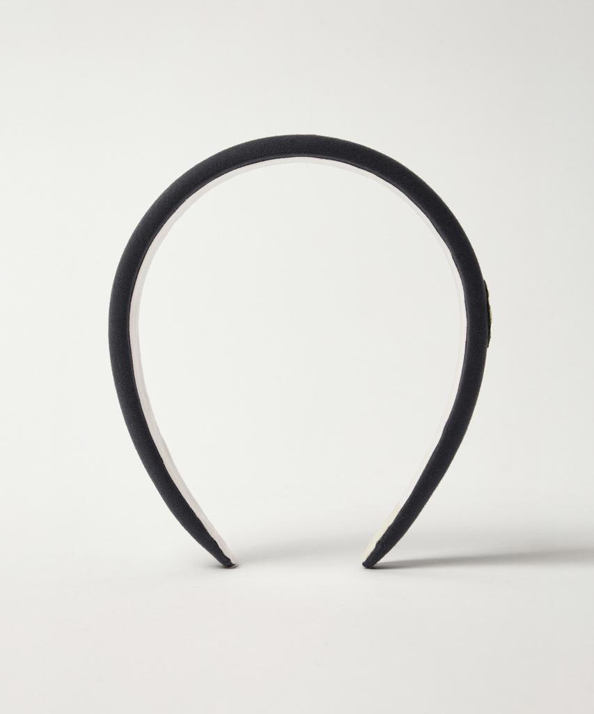 Satur (W) Crest Logo Hairband Charcoal
