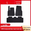 Compatible BMW 7 Series 13-18 X1 X3 X5 Honeycomb TPE Floor & Trunk Mats