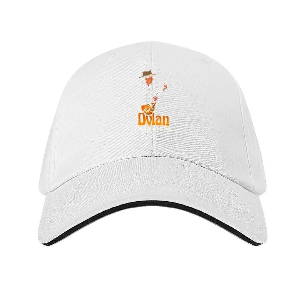Vintage Bob Dylan Crown Prince of Folk Baseball Cap Tea Hat Luxury Caps Tactical Cap Sunscreen For Girls Mens
