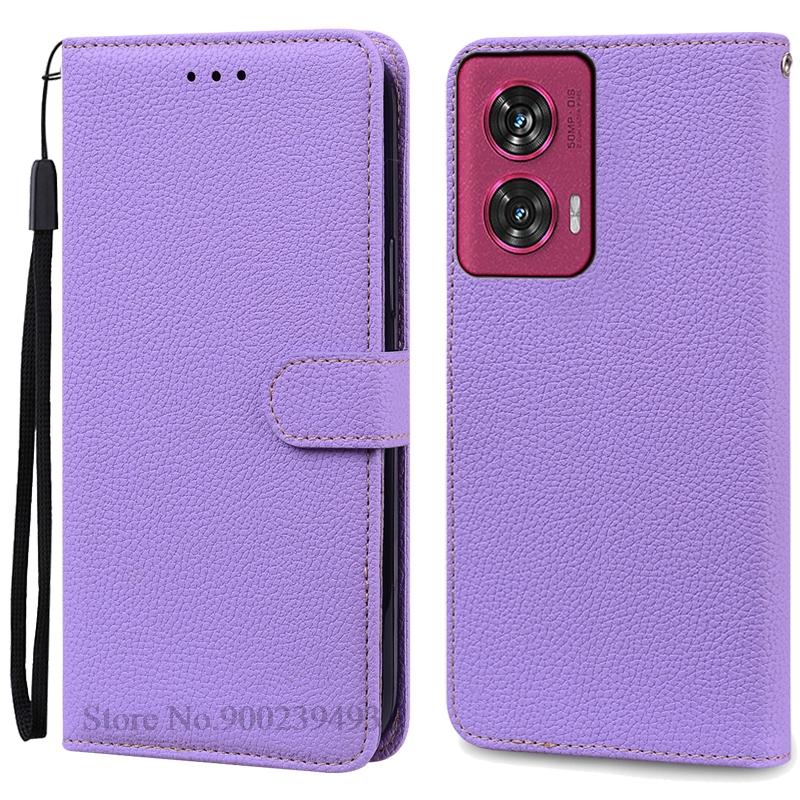 For Motorola Edge 50 Fusion Case Wallet Leather Flip Cover For Moto Edge 50 Fusion Case Stand Book Cover Coque Fundas Capa