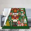 Christmas Nutcracker Blankets Soft Warm Aesthetic Plush Throw Blanket For Kids Adult Home Decor Flannel Bedspread Bed Cover