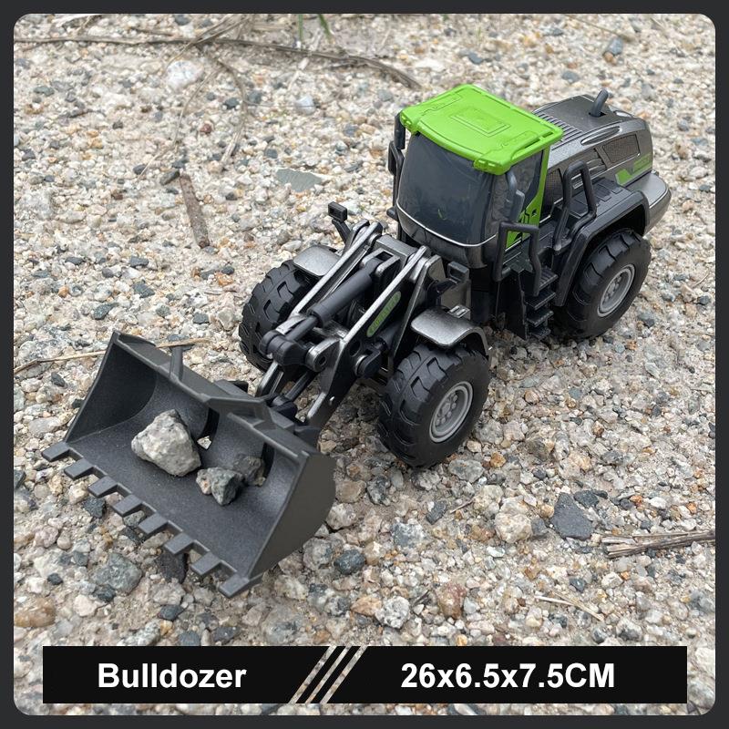 9 Styles Alloy Engineering Diecast Truck Toy Car Construction Model Vehicle Loader Tractor Crane Excavator Toys for Boys Gift