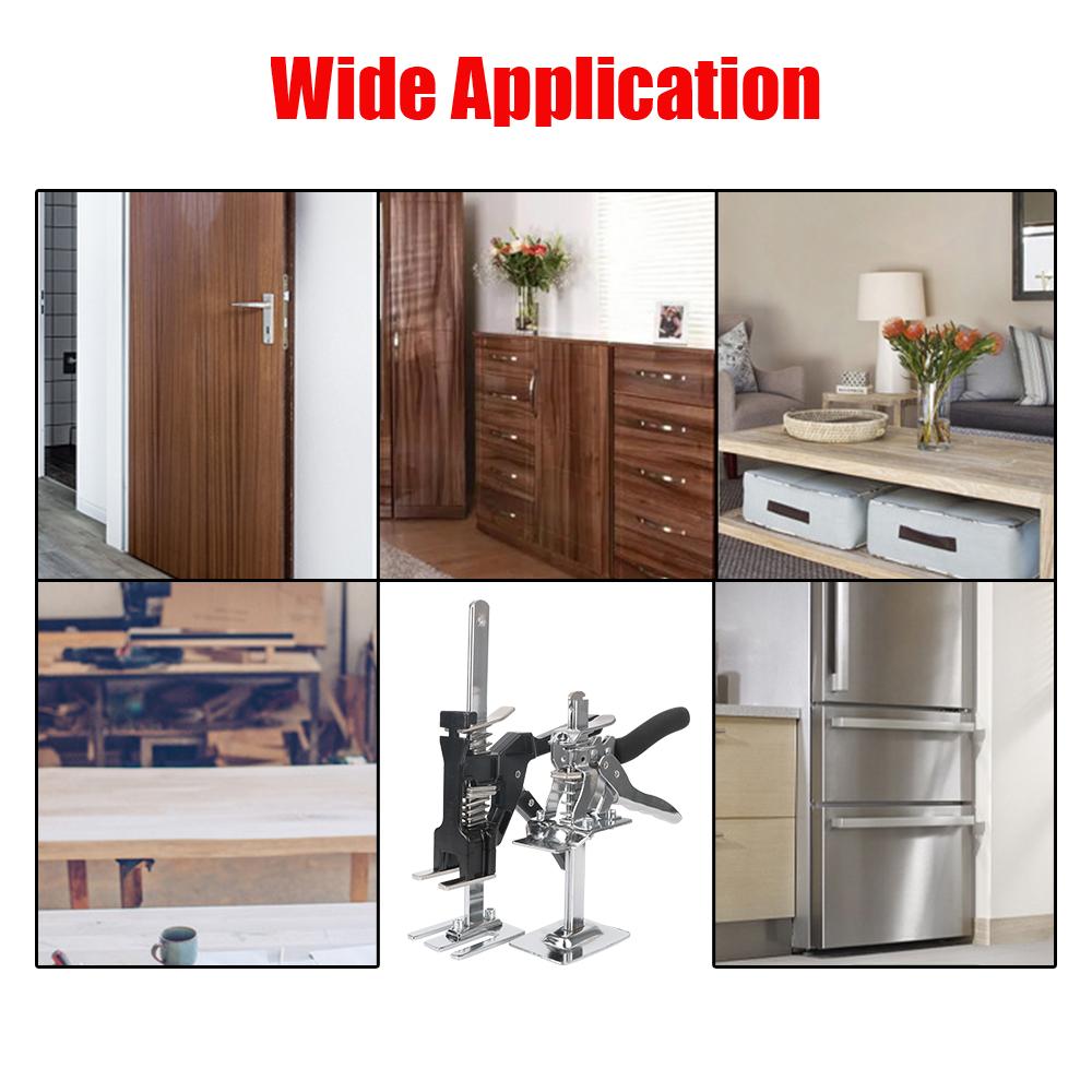 Cabinet Board Lifter Multifunction Labor-Saving Arm Jack Tile Height Adjuster Hand Lifting Tool Door Panel Drywall Lifting Elevator Tool
