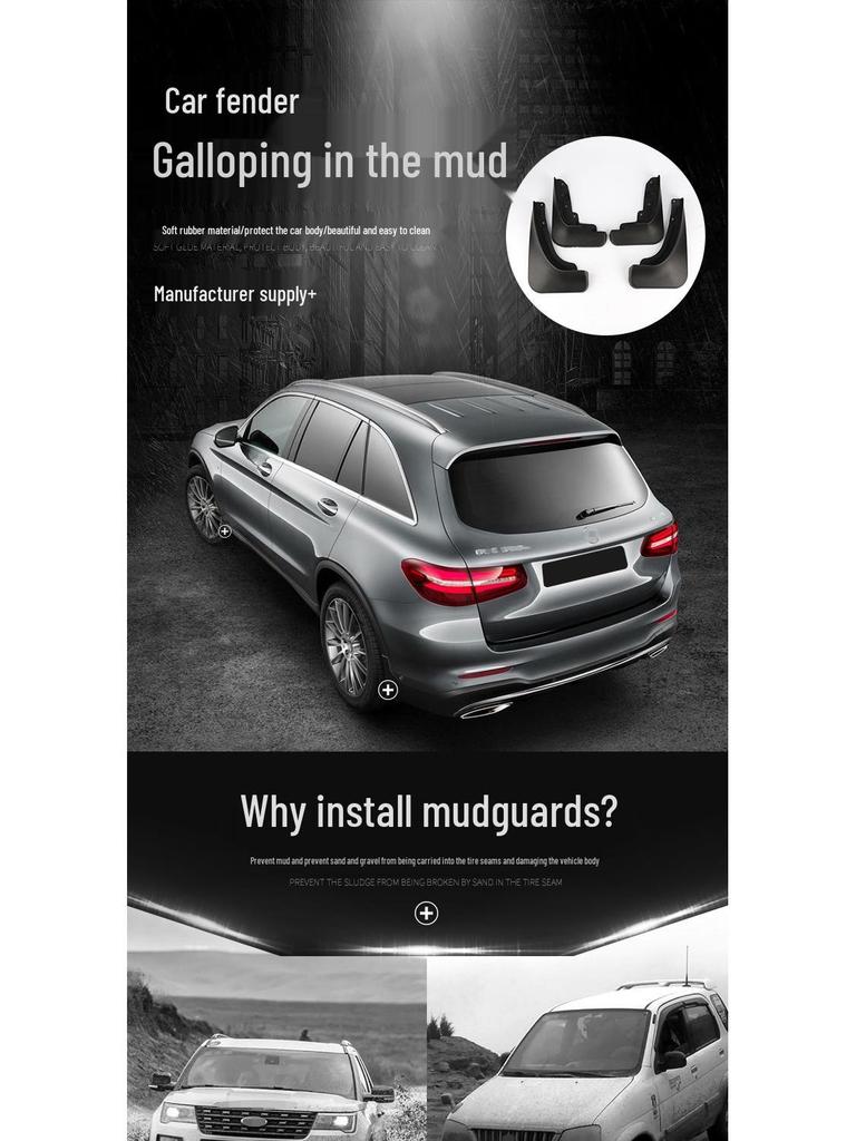 Compatible with Changan Deep Blue G318 2024 Cross-Border Soft Car Mud Flaps