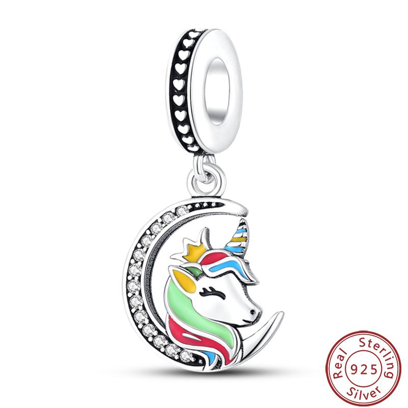 Dreamy Unicorn Series Copper Metal Rainbow Cloud Dreamy Color Charm Bead Components Bead Components 3mm Do It Yourself High Quality Fine High Quality
