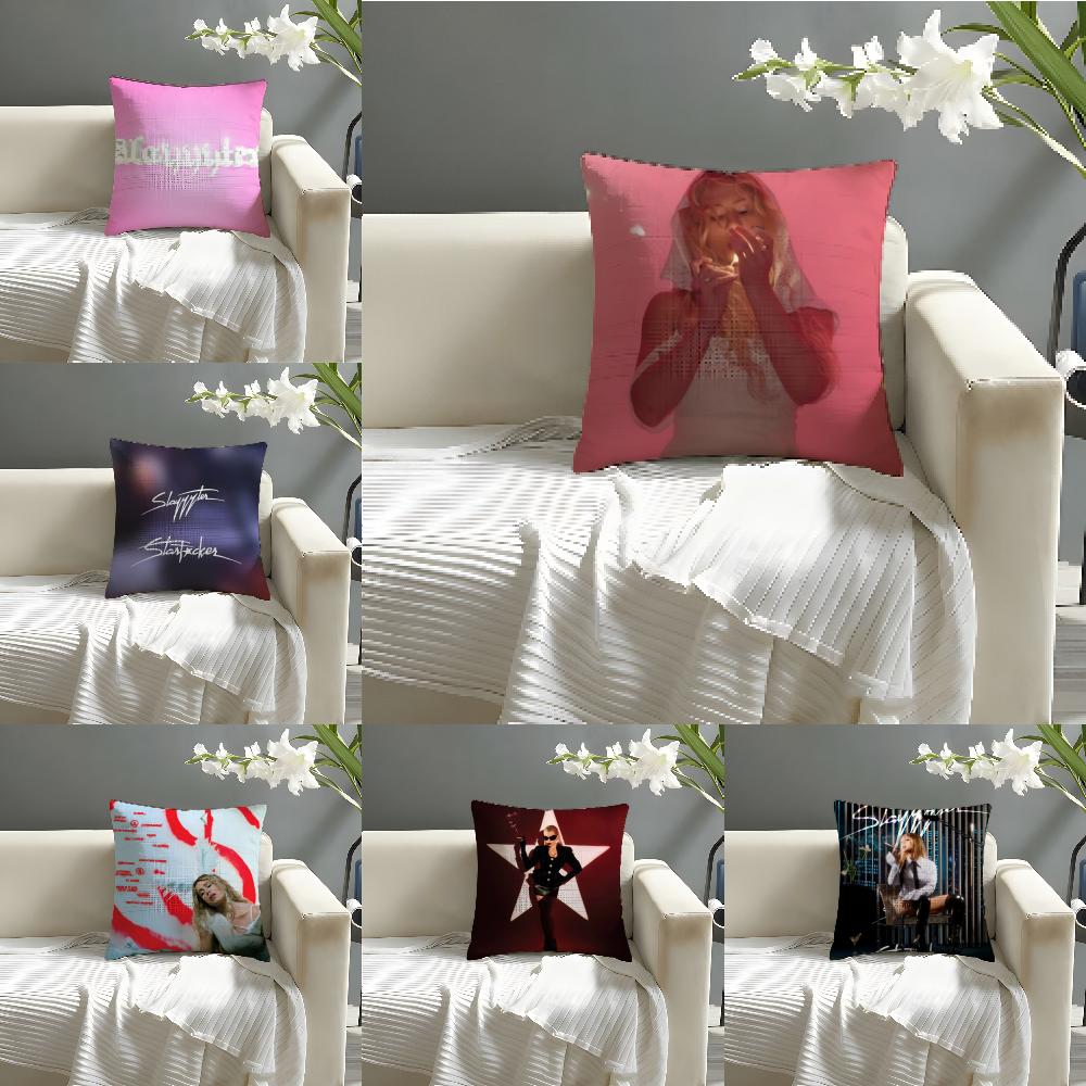 Music Singer Slayyyter S-Slayyyter 2 Pillow Case Linen Pillow Case Sofa Home Decor Cushion Cover Cushion Cove