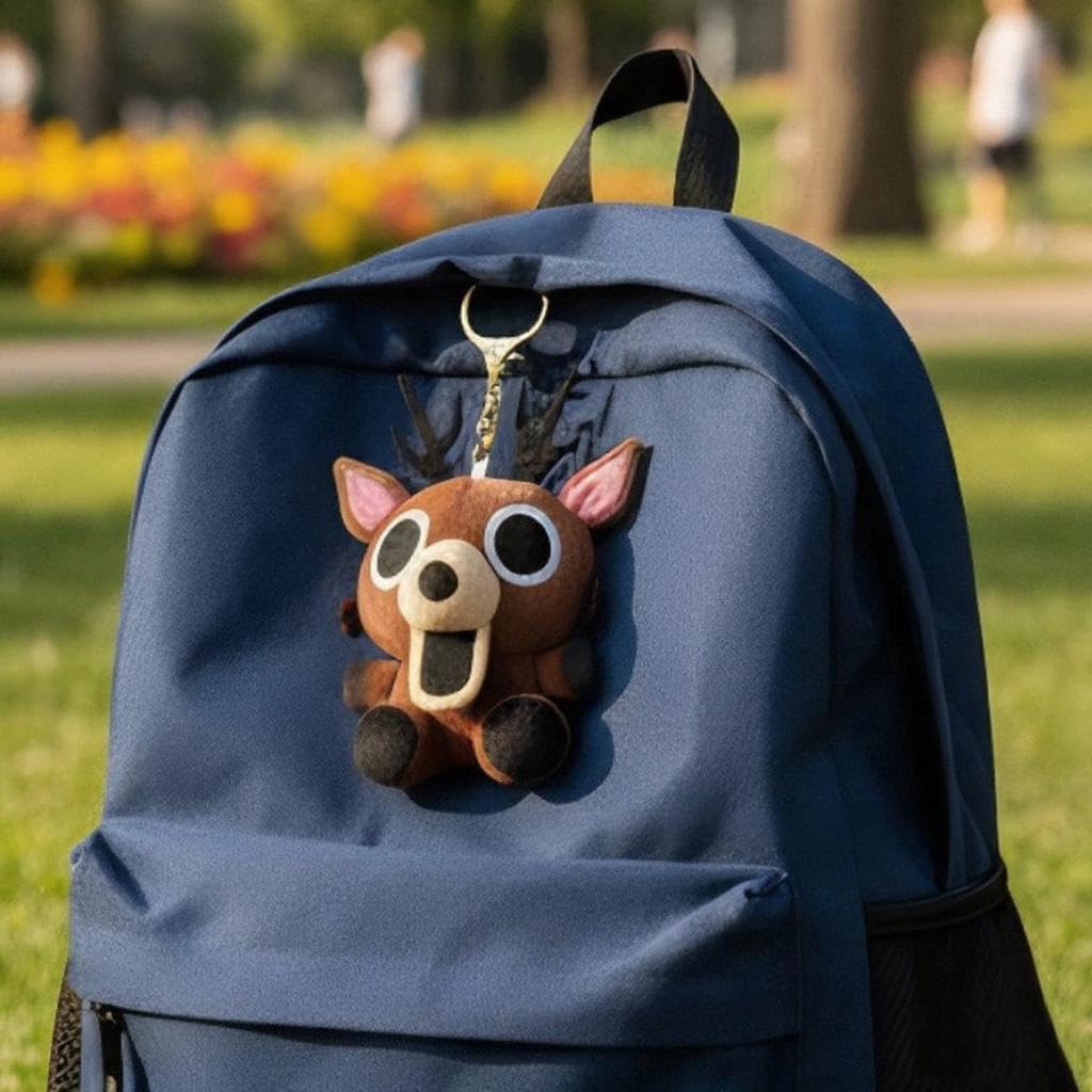 99 Nätter i Skogen Gosedjur 99 Dagar 15 cm Hög Maskot En Detaljerad Symbol för det Skräckinjagande Överlevnadsspelet 2 Hjortleksak, Överlevnad, - (Inkluderar