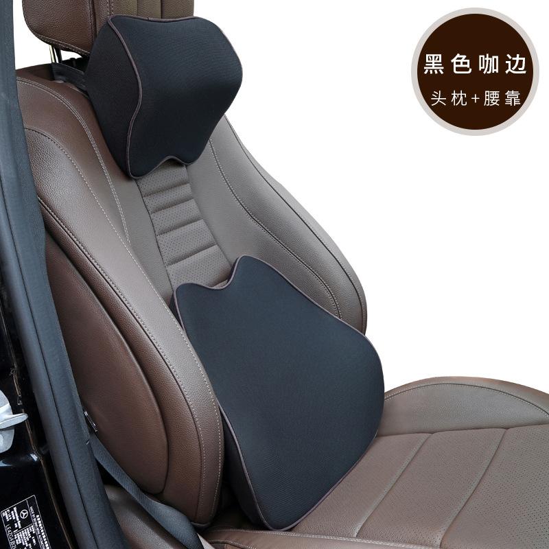 Car Neck Pillow Universal Car Seat Headrest Pillow Neck Rest Cushion Washable Driver or Front Passenger Seat Headrest Support Travel Pillow