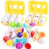 Baby Lernen Pädagogisches Spielzeug Smart Ei Spielzeug Spiele Form Passenden Sorter Spielzeug Montessori Eier Spielzeug Für Kinder