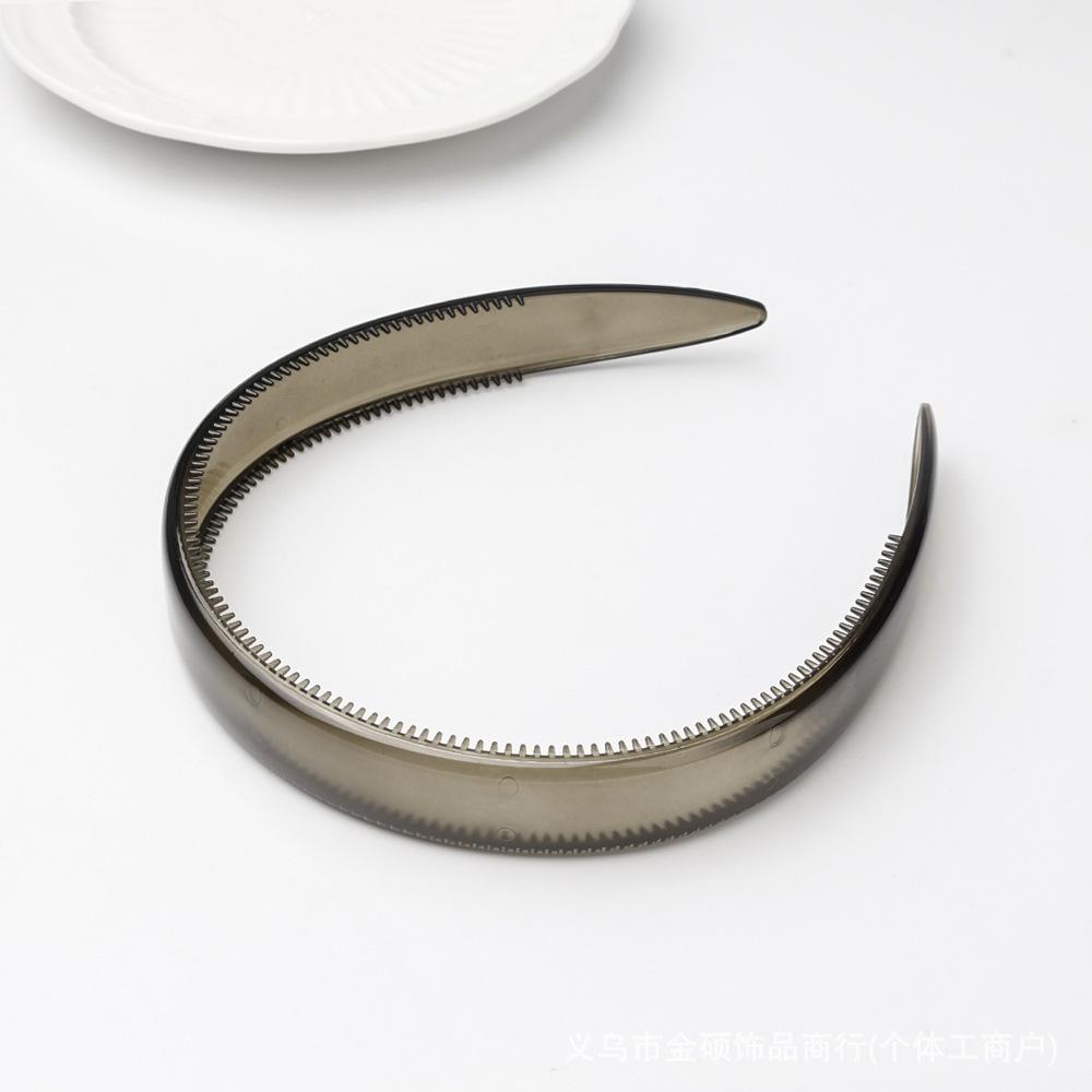1 pièce Accessoires de Cheveux Vintage pour Femmes pour un Usage Quotidien Bandeau Léopard en Acétate Écaille de Tortue Bandeau avec Dents Antidérapantes