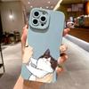 Cat American Short Shorthair Kiss Phone Case for iPhone 16 Cases iPhone 15 14 13 12 Mini 11 Pro Max 16 7 8 Plus XS SE Back Cover