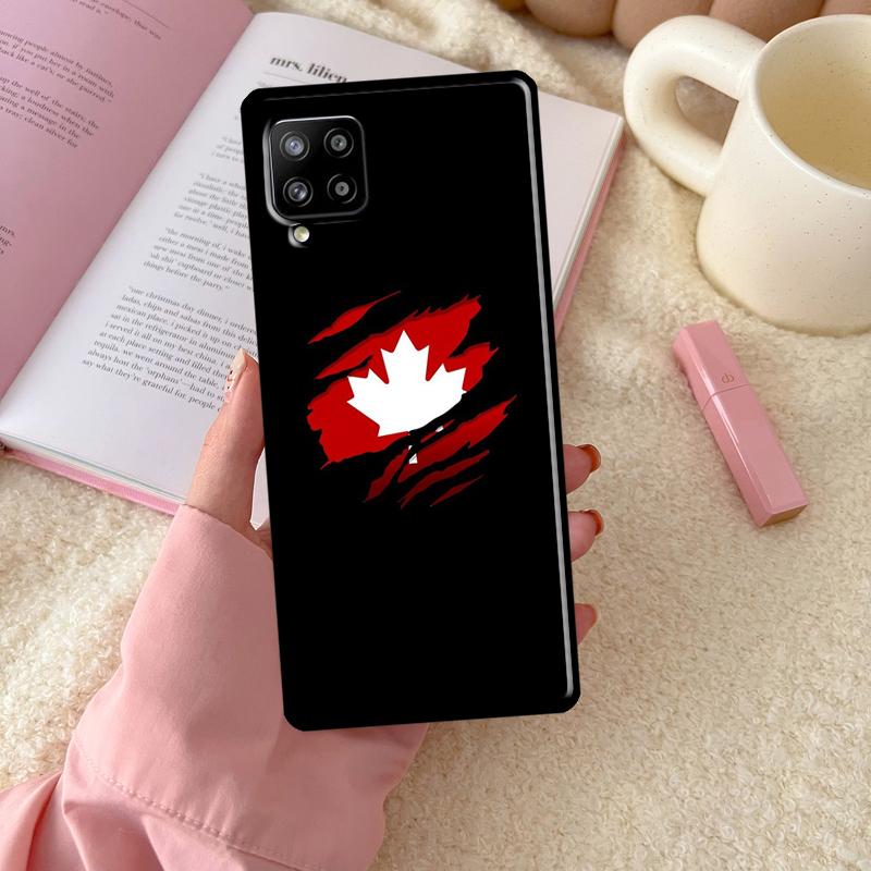 Canada Canadian Flag For Samsung Galaxy A16 A26 A36 A56 A06 A53 A33 A13 A12 A32 A52 A55 A35 A15 A54 A34 A14 Case