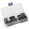 66 buc IC Chip Socket Flat Pin DIP Kit asortiment de componente pentru circuite integrate 2,54 mm
