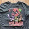 Unisex Shirt Cotton Oversize Large Size Five Nights At Freddy's 90s Game Black Short Sleeve Remake T Shirt Vtg NH18530