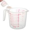 1000ML Plastic Maatbeker met Handvat Tuit Nauwkeurige Schaal BPA-vrij Koken Bakken Vloeibaar Meel Poeder Maatbeker Keukengadgets